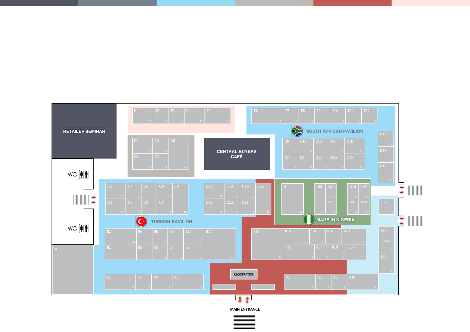 Floorplan - Source Textile and Apparel West Africa